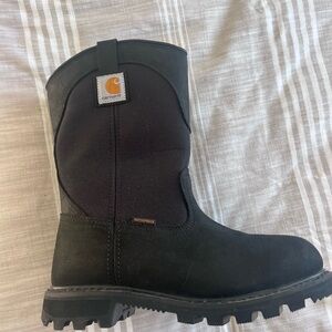 Carhartt Black Waterproof Boots NWOT